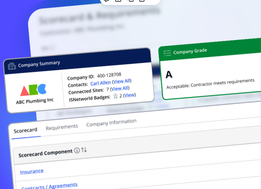ISN® Enhances Scorecard Design for Improved User Experience | ISNetworld
